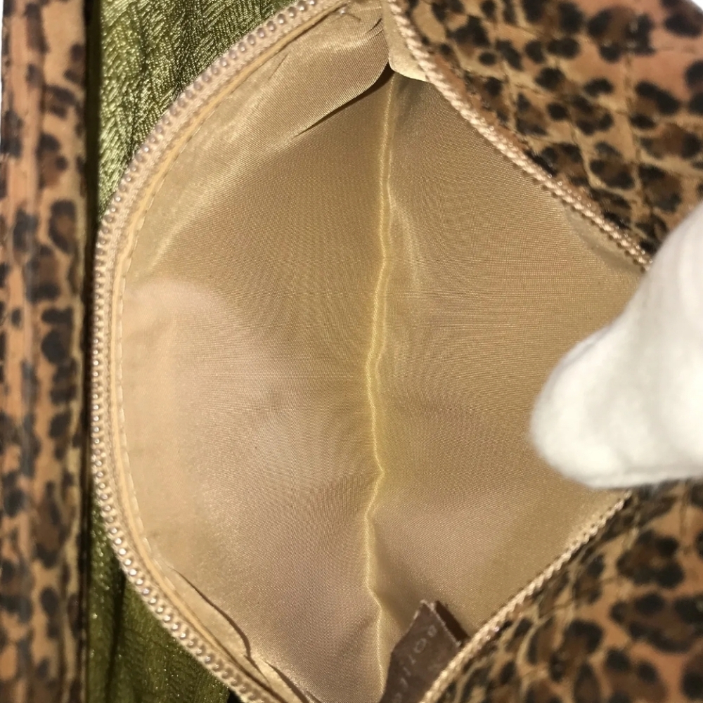 BOTTEGA VENETA NYLON SHOULDER BAG LEOPARD DESIGN 10139701025 MAC - Picture 9 of 13